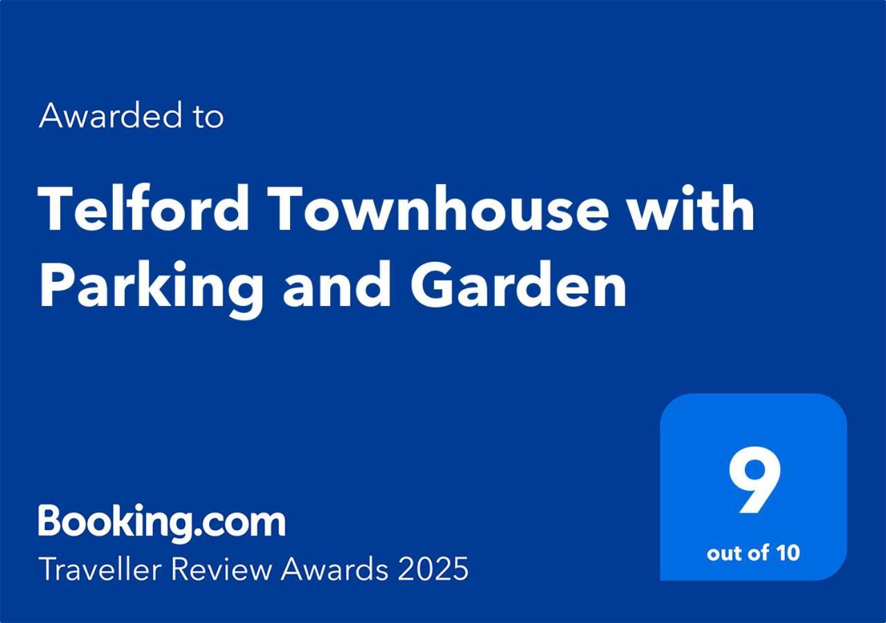Villa Telford Townhouse With Parking And Garden Exterior foto